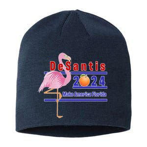 DeSantis 2024 Make America Florida Flamingo Sustainable Beanie