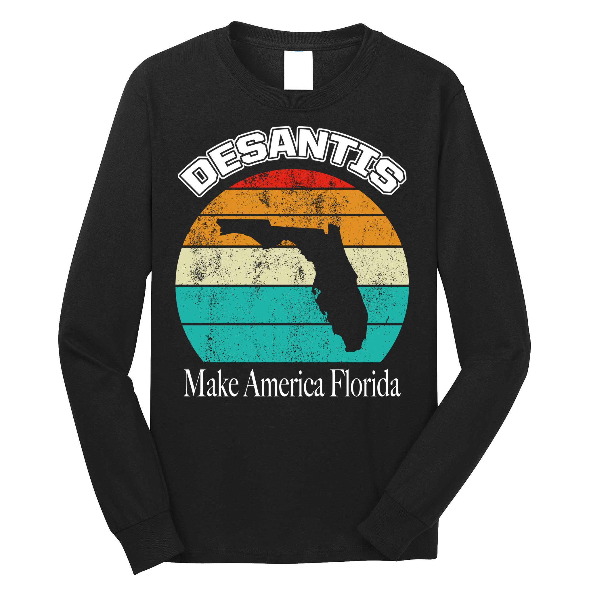 Desantis Make America Florida Again Vintage Long Sleeve Shirt