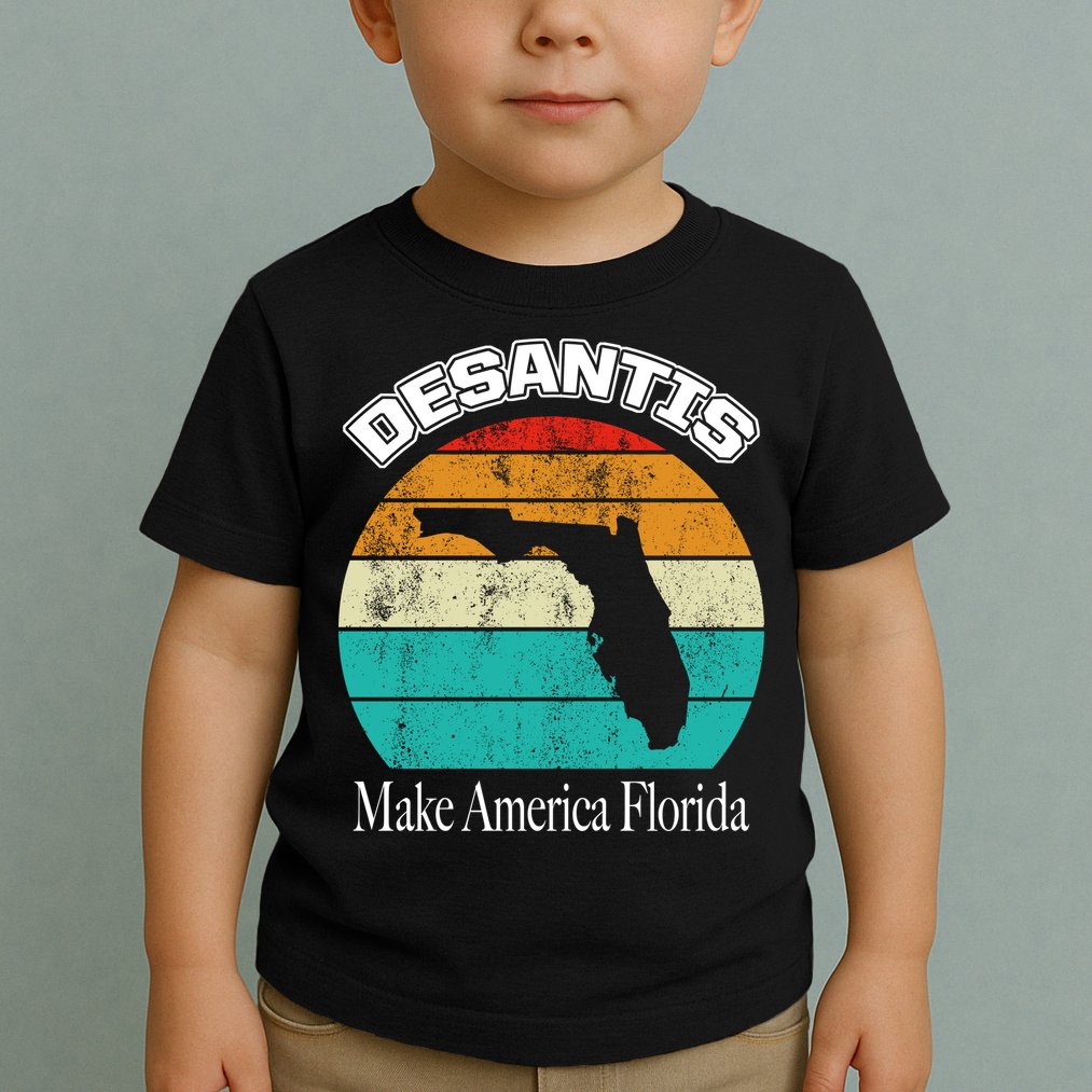 Desantis Make America Florida Again Vintage Toddler T-Shirt