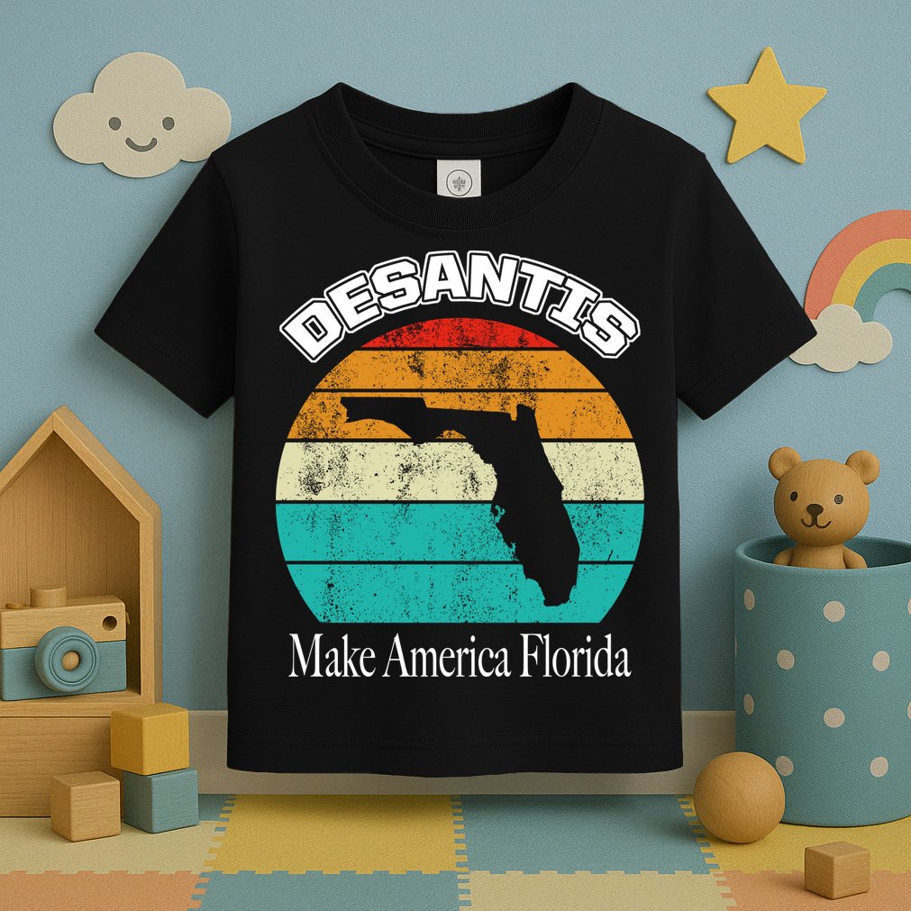 Desantis Make America Florida Again Vintage Toddler T-Shirt