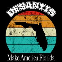 Desantis Make America Florida Again Vintage Toddler T-Shirt