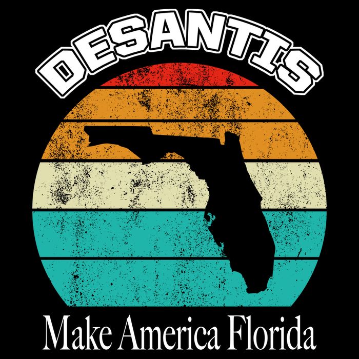 Desantis Make America Florida Again Vintage Toddler T-Shirt