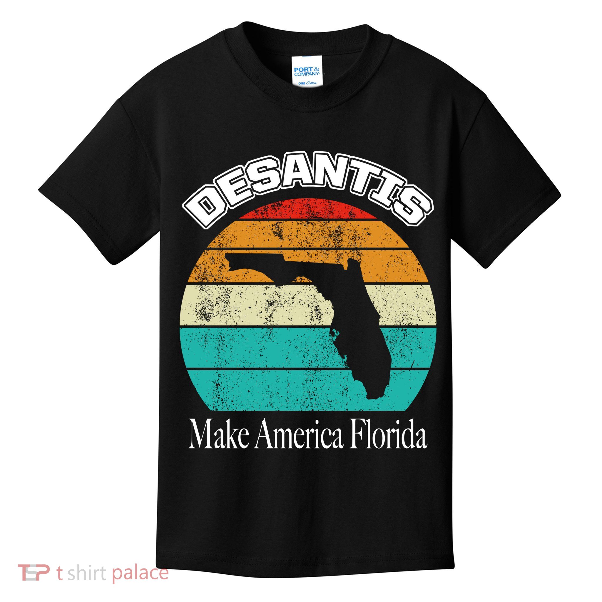 Desantis Make America Florida Again Vintage Kids T-Shirt