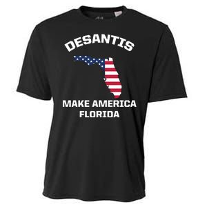 Desantis Make America Florida USA Cooling Performance Crew T-Shirt