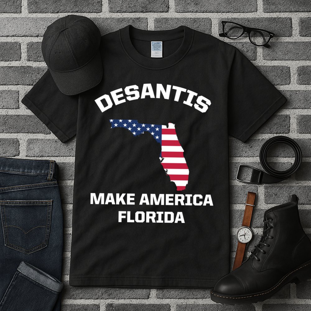 Desantis Make America Florida USA Tall T-Shirt