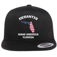 Desantis Make America Florida USA Flatbill Hat