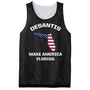 Desantis Make America Florida USA Mesh Reversible Basketball Jersey Tank