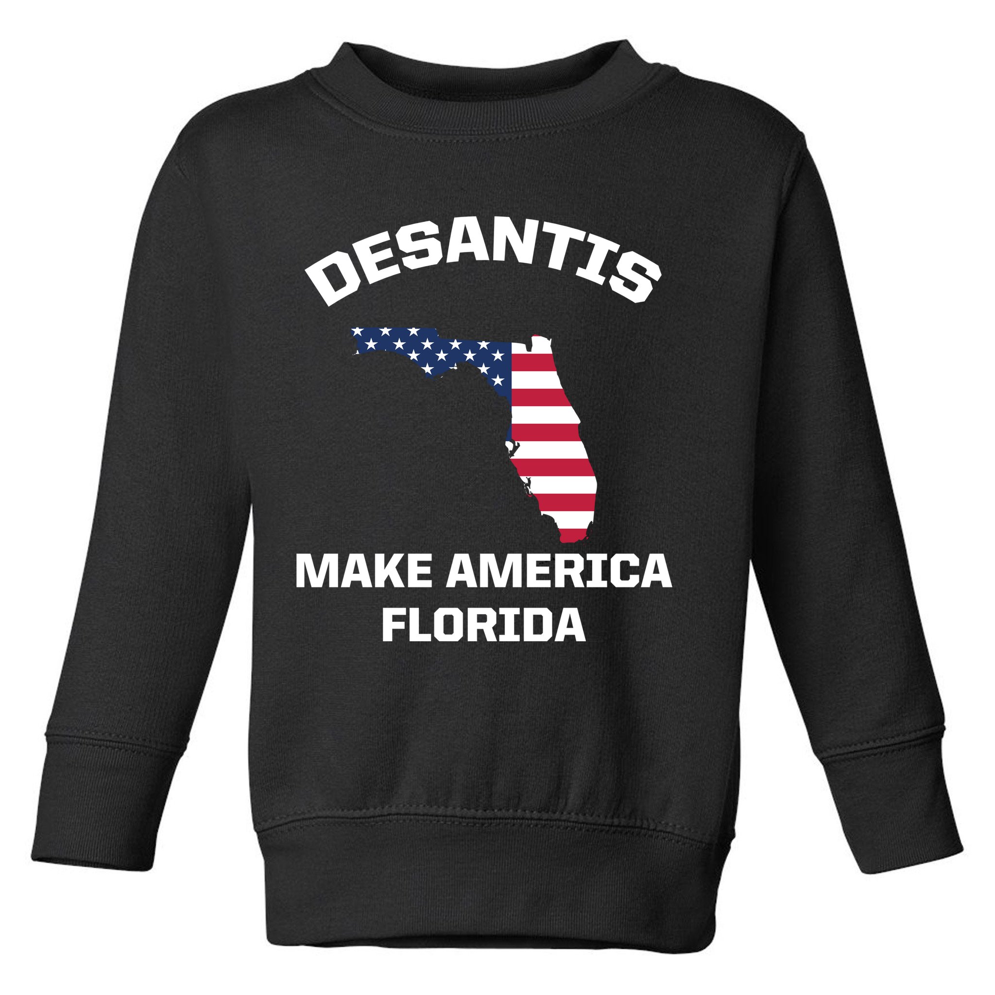 Desantis Make America Florida USA Toddler Sweatshirt