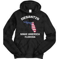 Desantis Make America Florida USA Tie Dye Hoodie