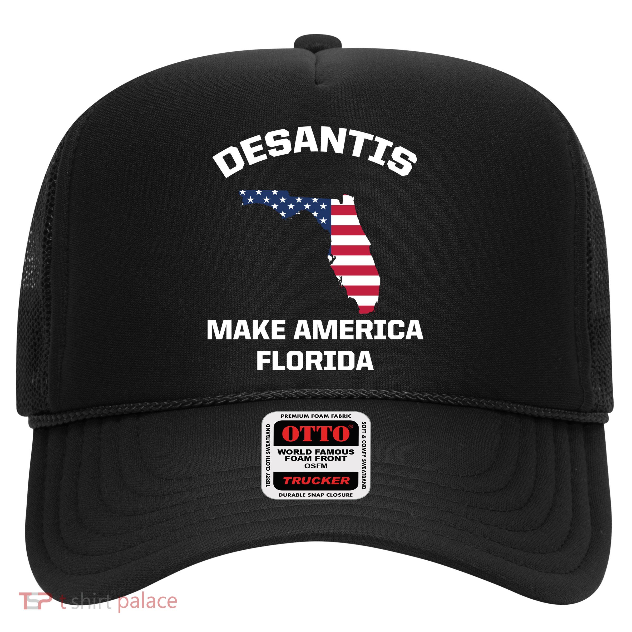 Desantis Make America Florida USA Trucker Hat