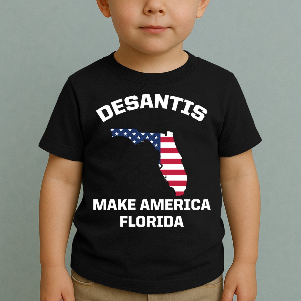 Desantis Make America Florida USA Toddler T-Shirt