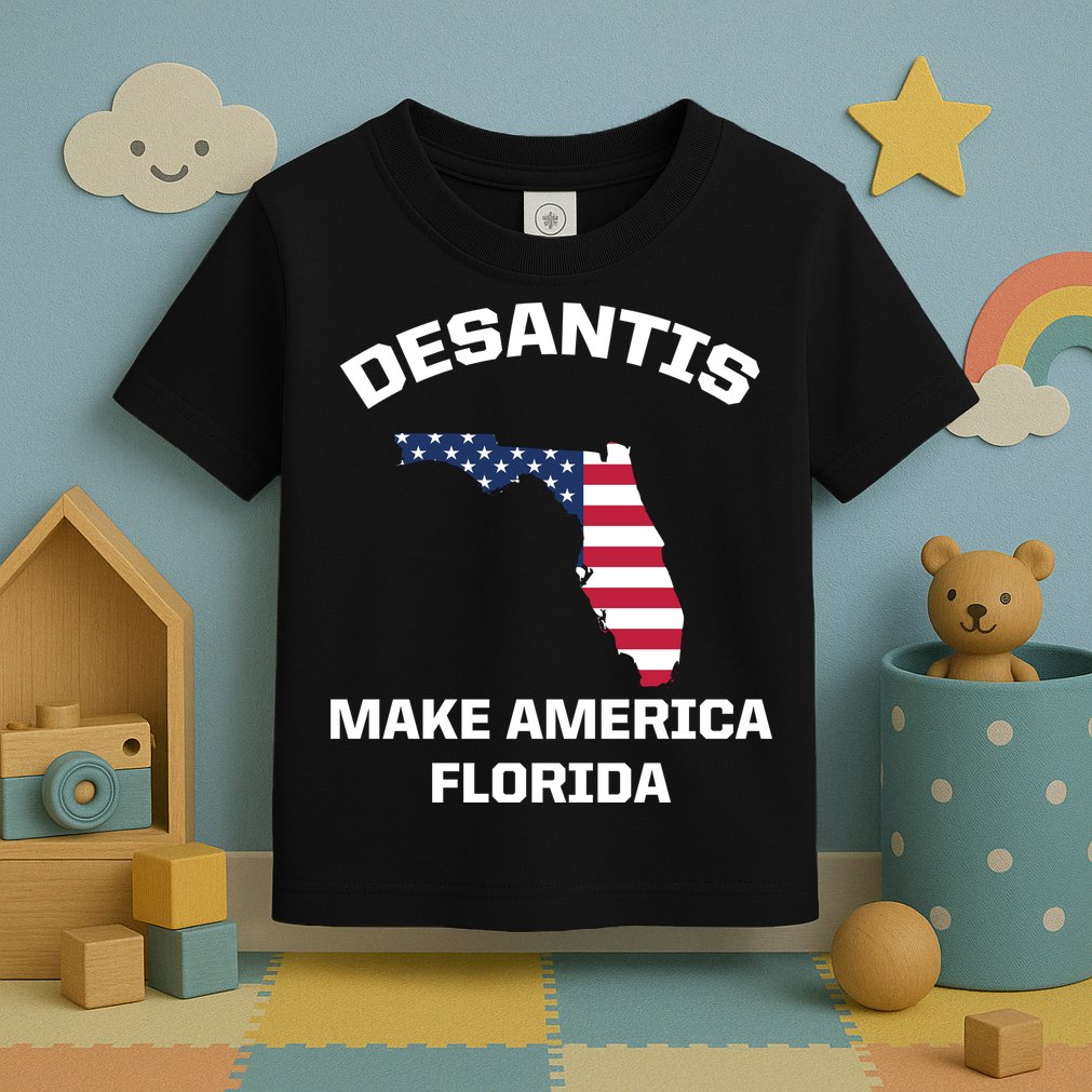 Desantis Make America Florida USA Toddler T-Shirt