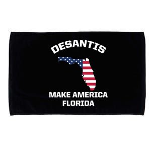 Desantis Make America Florida USA Microfiber Hand Towel