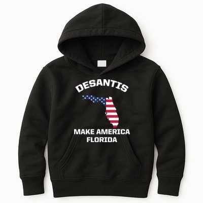 Desantis Make America Florida USA Kids Hoodie
