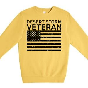 Desert Storm Veteran Premium Crewneck Sweatshirt