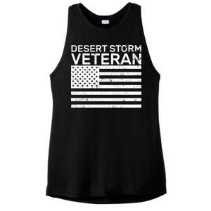 Desert Storm Veteran Ladies PosiCharge Tri-Blend Wicking Tank