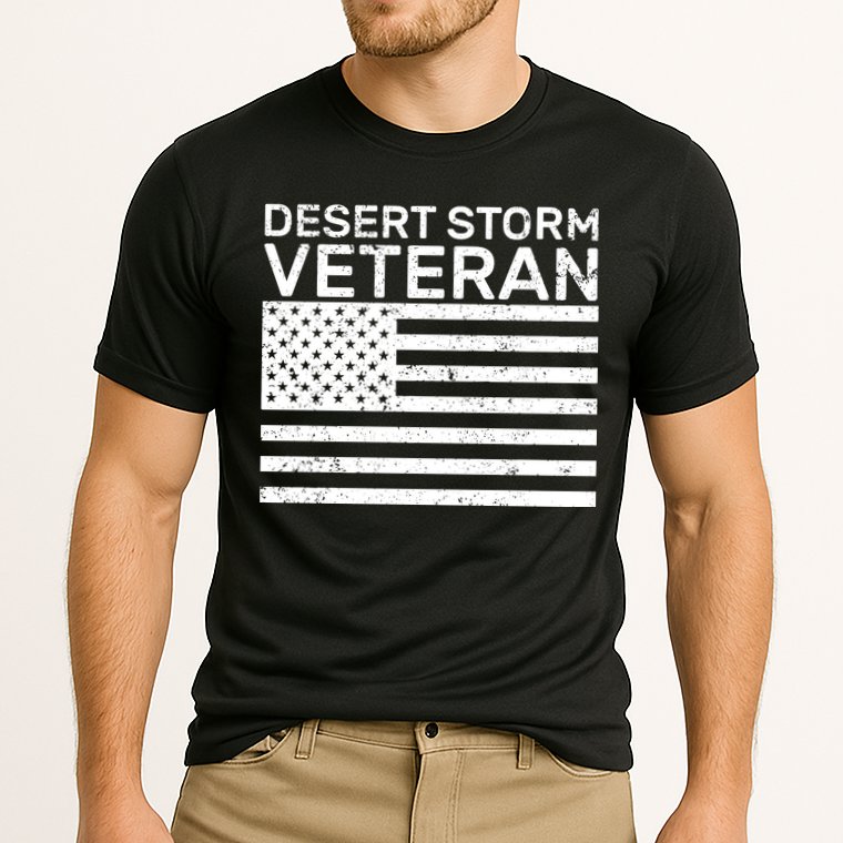 Desert Storm Veteran Cooling Performance Crew T-Shirt