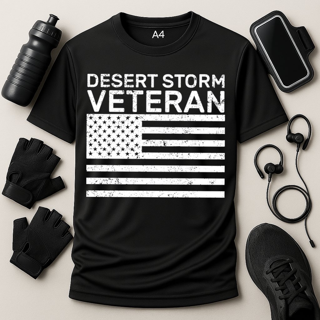Desert Storm Veteran Cooling Performance Crew T-Shirt