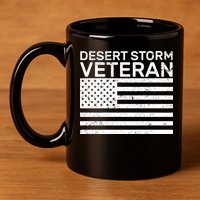 Desert Storm Veteran 11oz C Handle Ceramic Mug