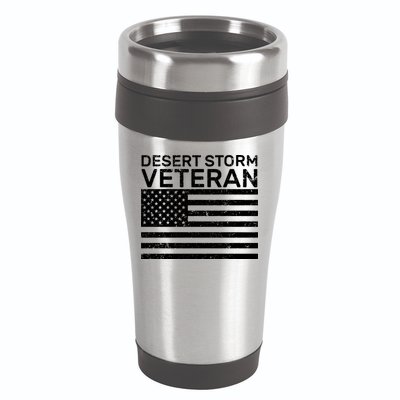 Desert Storm Veteran 16oz Travel Tumbler