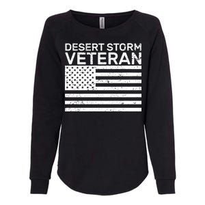 Desert Storm Veteran Womens California Wash Sweatshirt