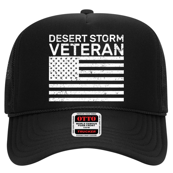 Desert Storm Veteran Trucker Hat