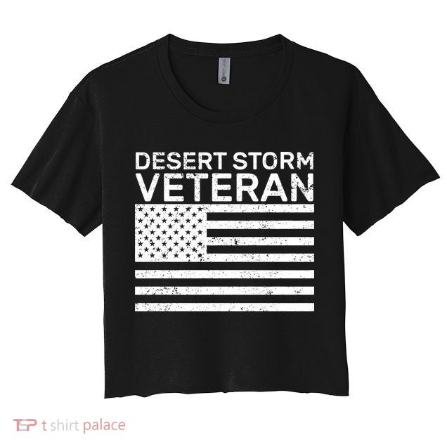 Desert Storm Veteran Crop Top