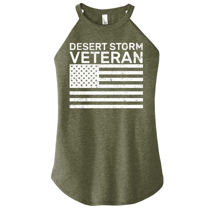 Desert Storm Veteran Women's Perfect Tri Rocker Tank