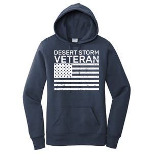 Desert Storm Veteran Women's Pullover Hoodie