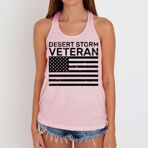 Desert Storm Veteran Women's Knotted Racerback Tank