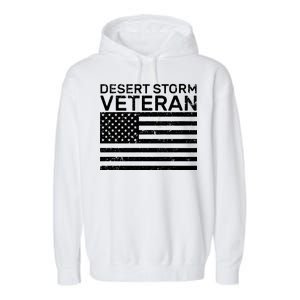 Desert Storm Veteran Garment-Dyed Fleece Hoodie