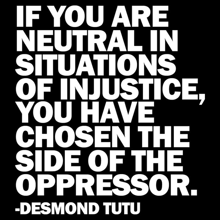 Desmond Tutu Justice Quote  Impact Tech Backpack