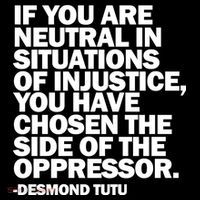 Desmond Tutu Justice Quote  Backpack