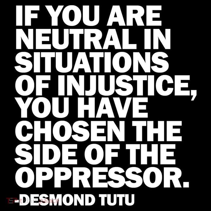 Desmond Tutu Justice Quote  Backpack