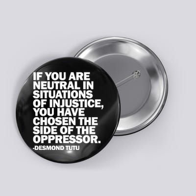 Desmond Tutu Justice Quote  Button