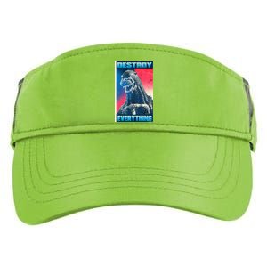 Destroy Everything Election Adult Drive Performance Visor