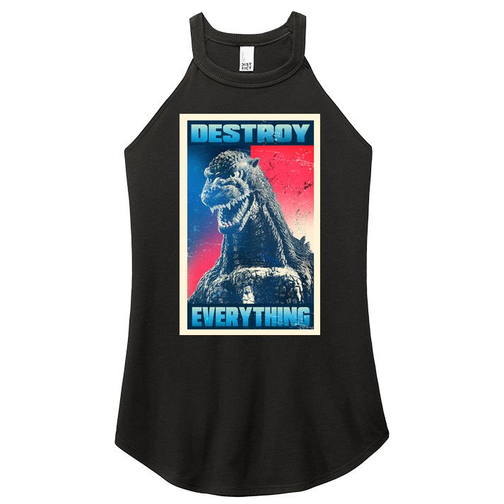 Destroy Everything Election Women's Perfect Tri Rocker Tank