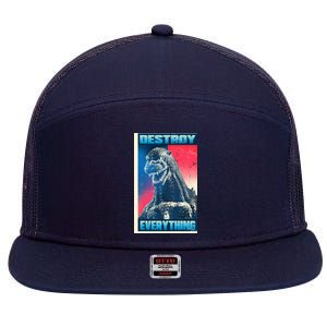 Destroy Everything Election 7 Panel Mesh Trucker Snapback Hat