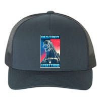 Destroy Everything Election Yupoong Adult 5-Panel Trucker Hat