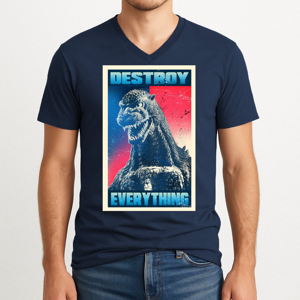 Destroy Everything Election V-Neck T-Shirt