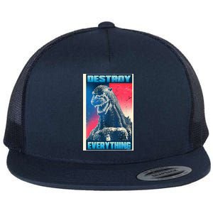 Destroy Everything Election Flat Bill Trucker Hat