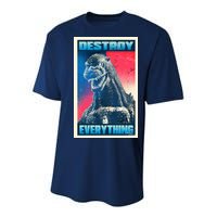 Destroy Everything Election Youth Performance Sprint T-Shirt