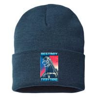 Destroy Everything Election Sustainable Knit Beanie