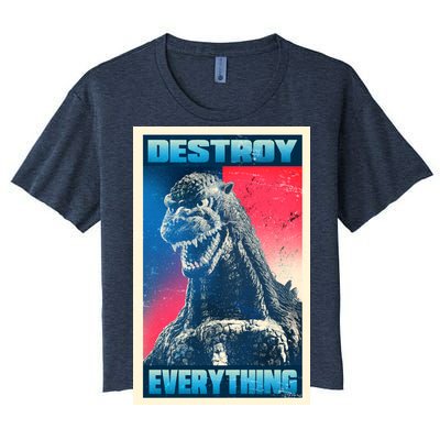 Destroy Everything Election Women's Crop Top Tee