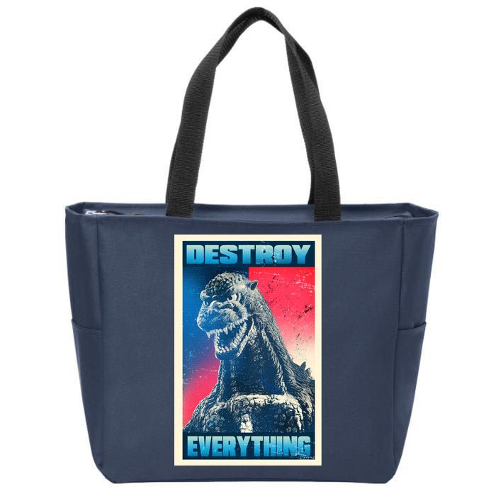 Destroy Everything Election Zip Tote Bag