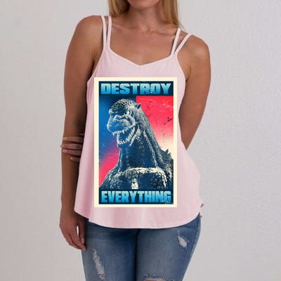 Destroy Everything Election Women's Strappy Tank