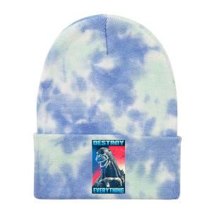 Destroy Everything Election Tie Dye 12in Knit Beanie