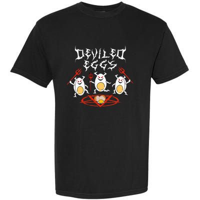 Deviled Eggs Thanksgiving Funny Garment-Dyed Heavyweight T-Shirt