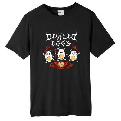 Deviled Eggs Thanksgiving Funny Tall Fusion ChromaSoft Performance T-Shirt