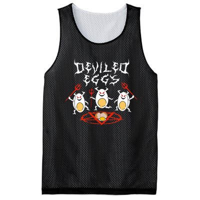 Deviled Eggs Thanksgiving Funny Mesh Reversible Basketball Jersey Tank